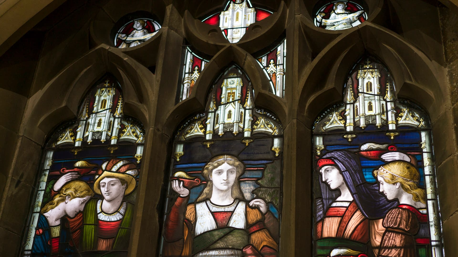 Stained Glass Window at St Mark's Church