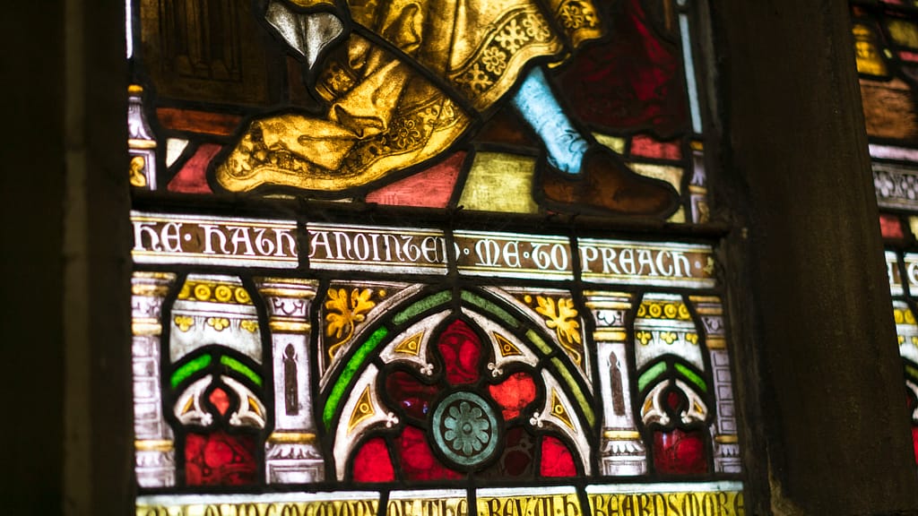 Stained Glass Window at St Mark's Church