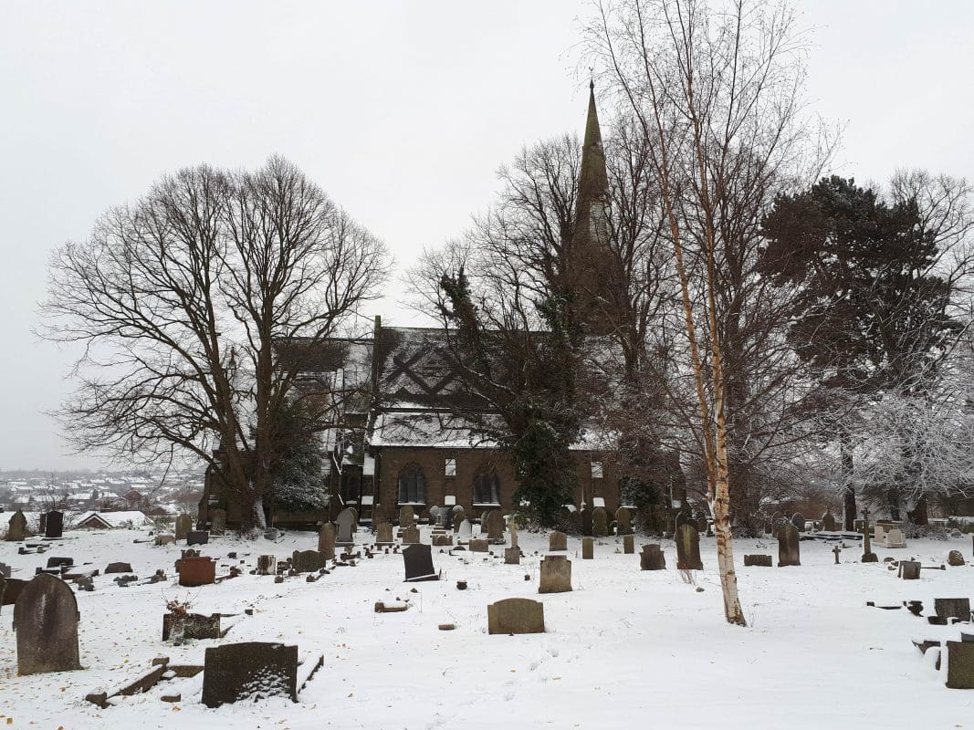 St Mark's Church in the Snow