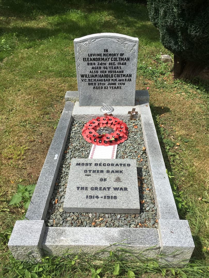 William Harold Coltman Grave Headstone